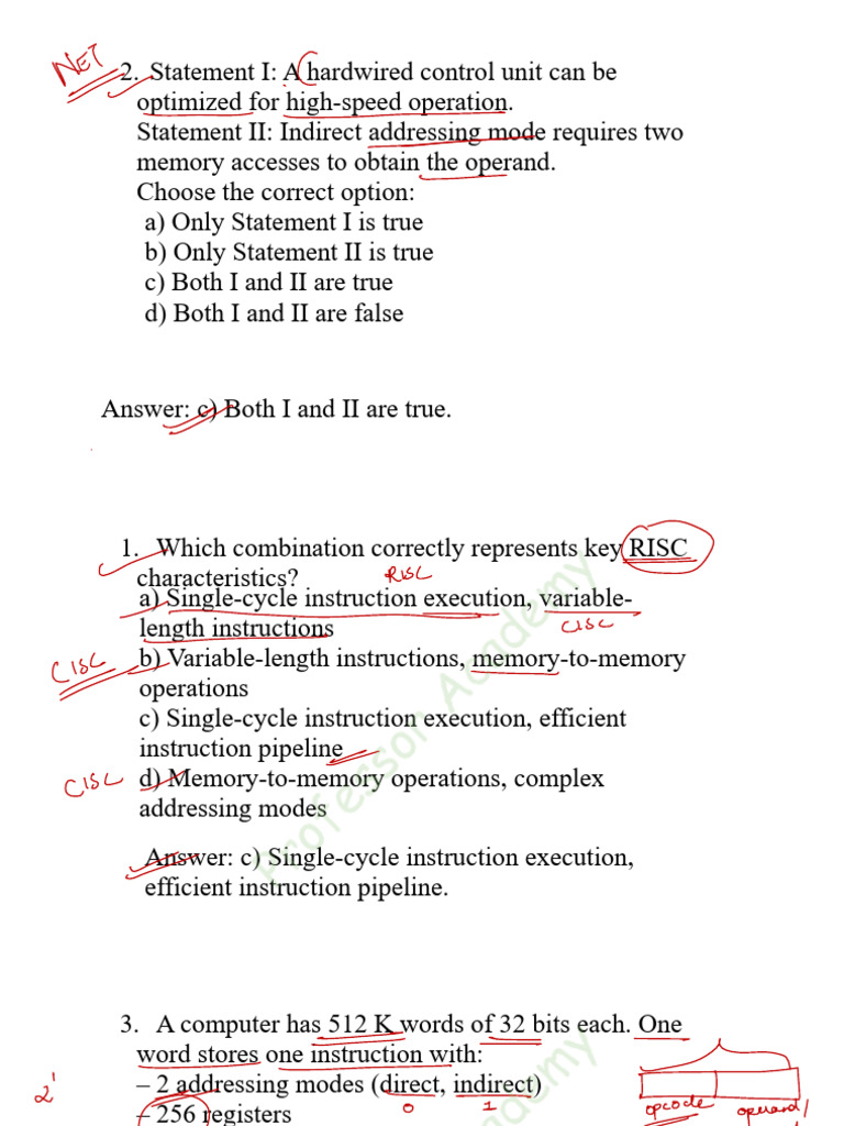CSA Revision | PDF | Cpu Cache | Central Processing Unit