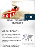Enron: The Corporate Fraudulent