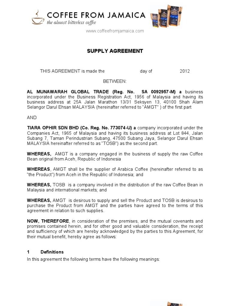 supply-agreement-bankruptcy-confidentiality