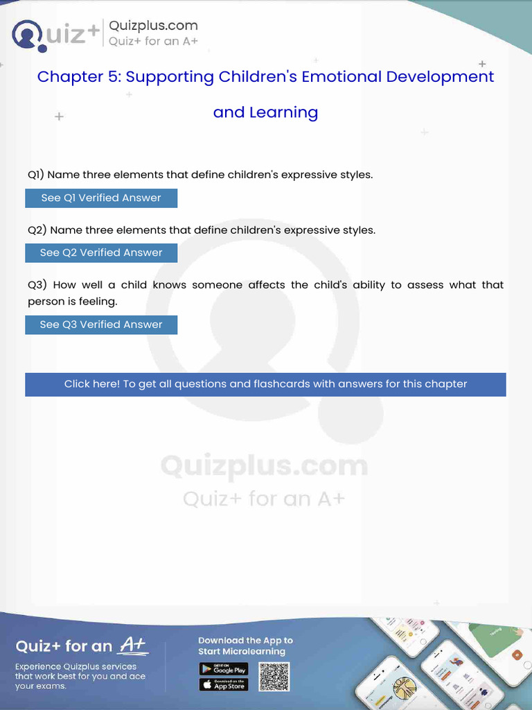 Name Three Elements That Define Childrens Expressive Styles | PDF ...