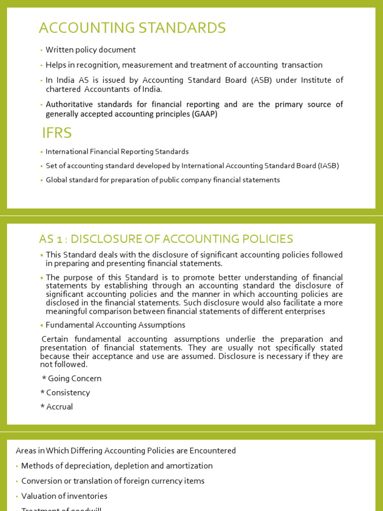 Accounting Standards 2 | PDF | Fixed Asset | International Financial ...