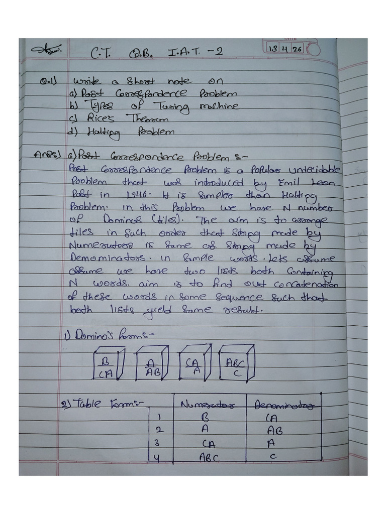 CT IAT 2 Q.B.. | PDF