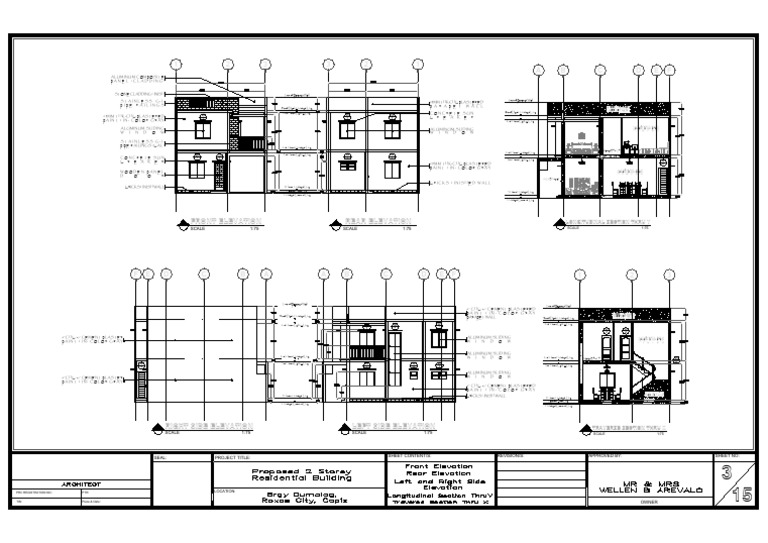 Sheet No 3 | PDF | Architectural Design | Architecture