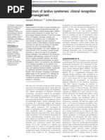 Spectrum of Tardive Syndromes: Clinical Recognition and Management