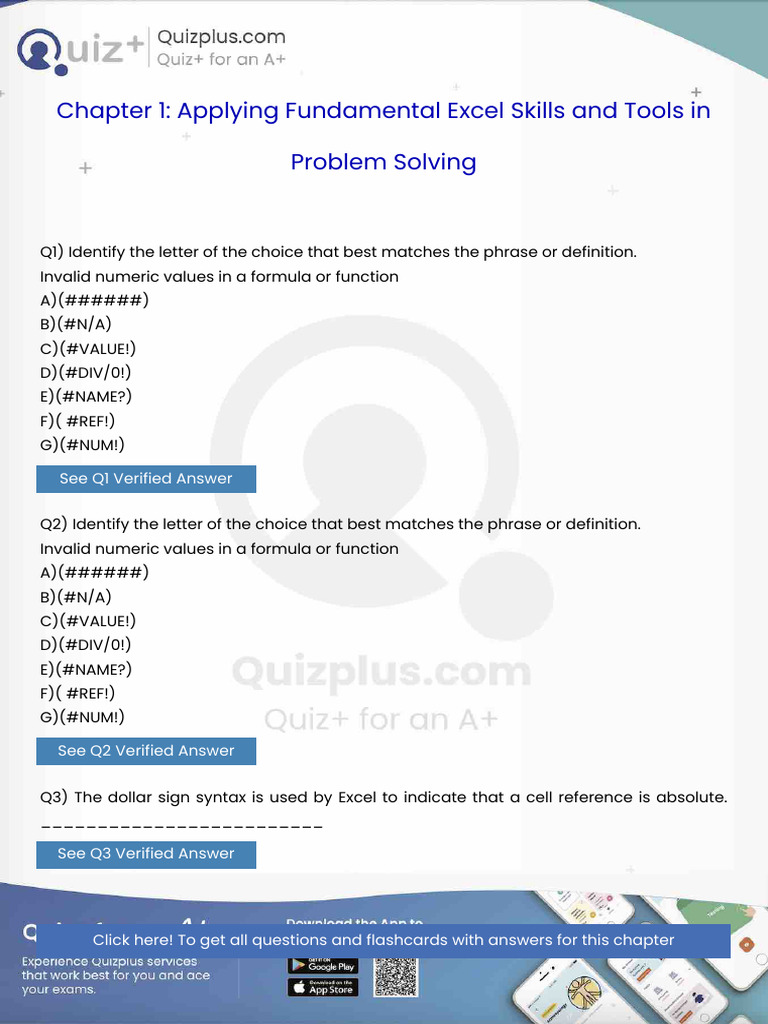 Invalid Numeric Values in a Formula or Function | PDF | Microsoft Excel ...