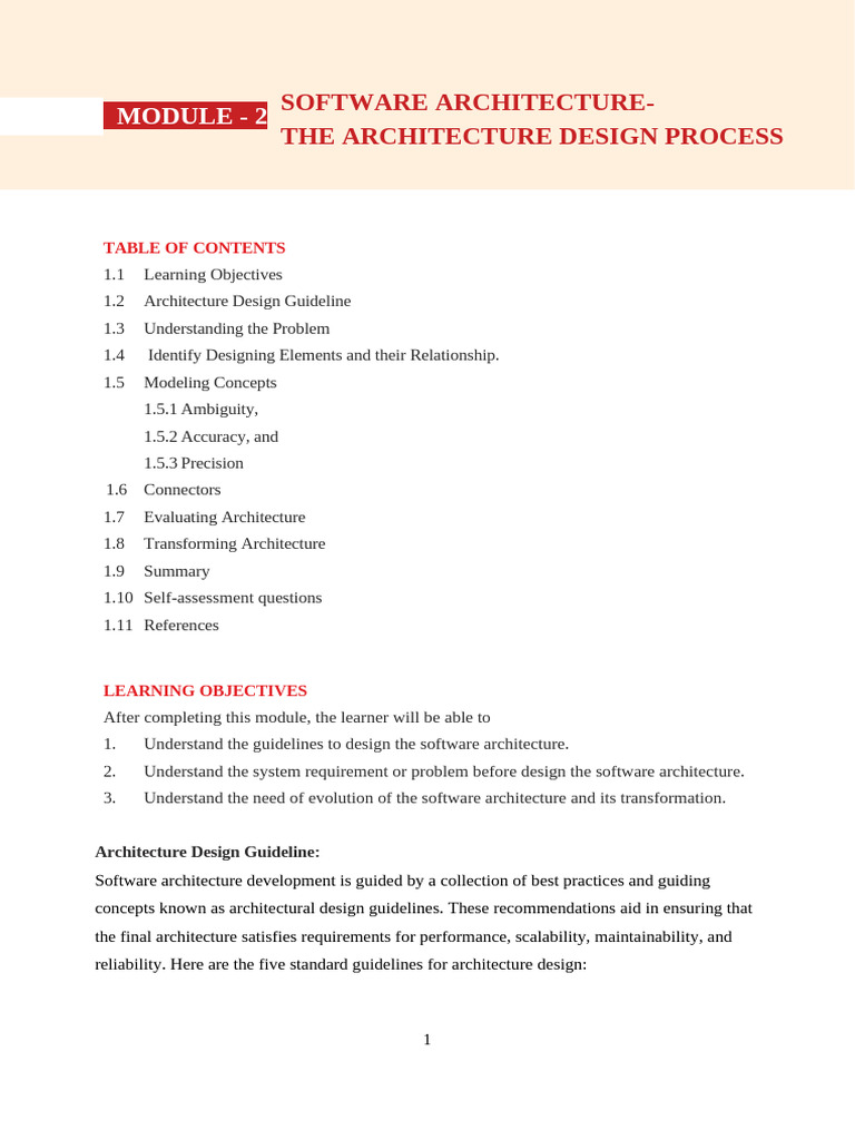 Software Architecture | PDF | Software Architecture | System