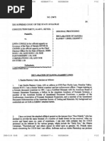 Download Keyes v Lingle - Decl of Sandra Lines by Juan del Sur SN10266528 doc pdf