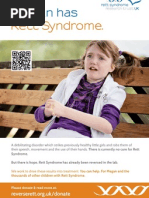 Download Megans poster for Rett Syndrome Research Trust UK by Rett Syndrome Research Trust UK SN102665286 doc pdf