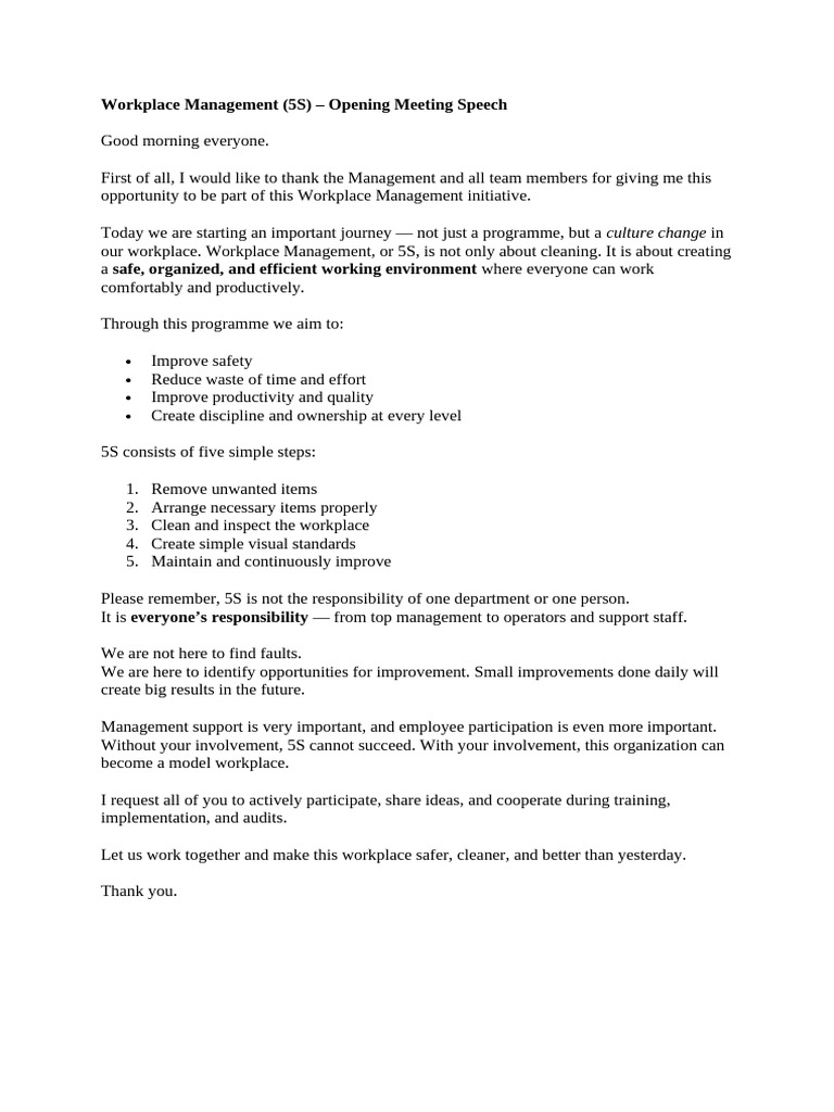 Workplace Management | PDF