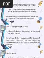 PEC Electrical Installation Guidelines | PDF | Fuse (Electrical ...