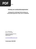 Download Ontwerp Van Constructiecomponenten KUL by Vee Bee SN102666514 doc pdf