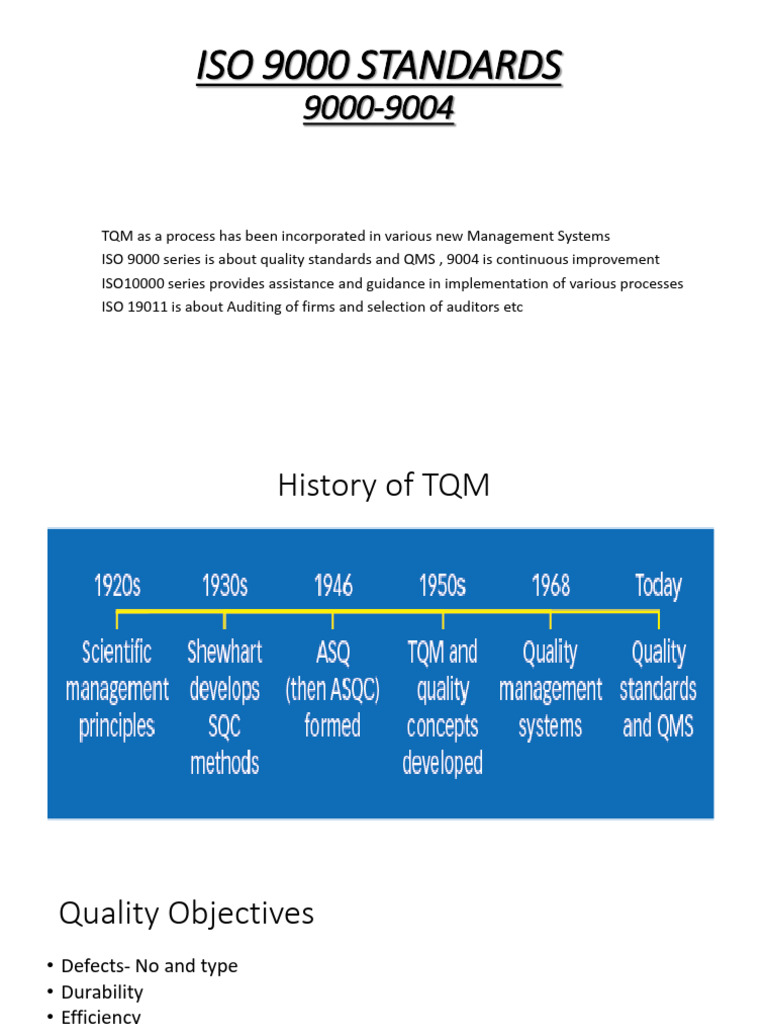 ISO 9000 Series Lecture 2026 | PDF | Space Shuttle Solid Rocket Booster ...