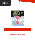 Ebook PDF) Contemporary Linguistic Analysis: An Introduction 9th