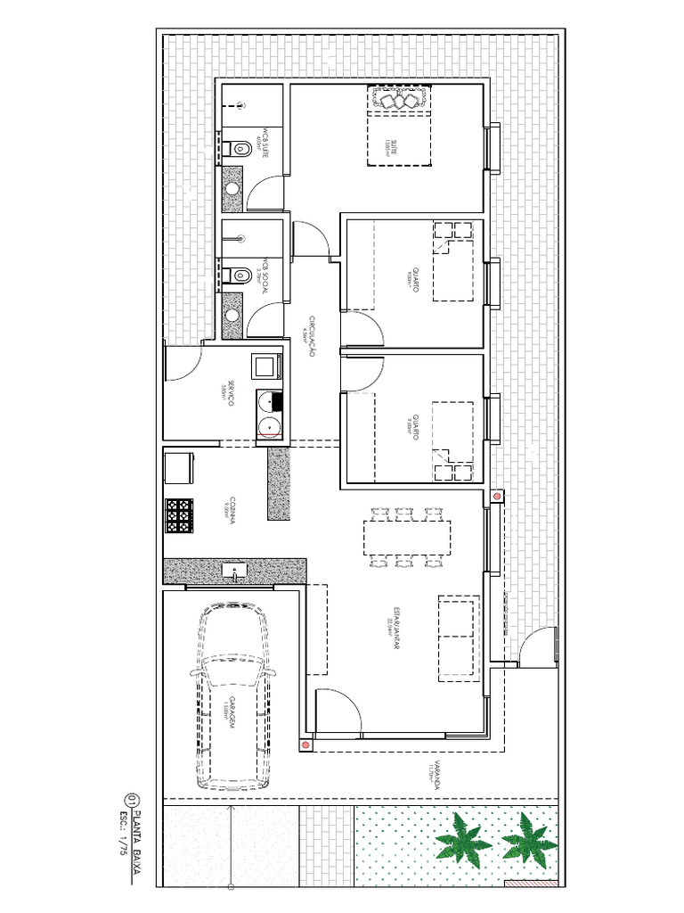 Planta Baixa Casa 01 Walter | PDF