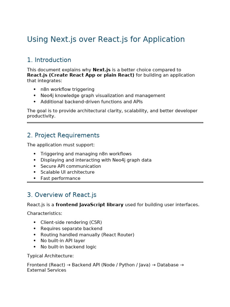 Nextjs vs React Documentation | PDF | Information Technology Management ...