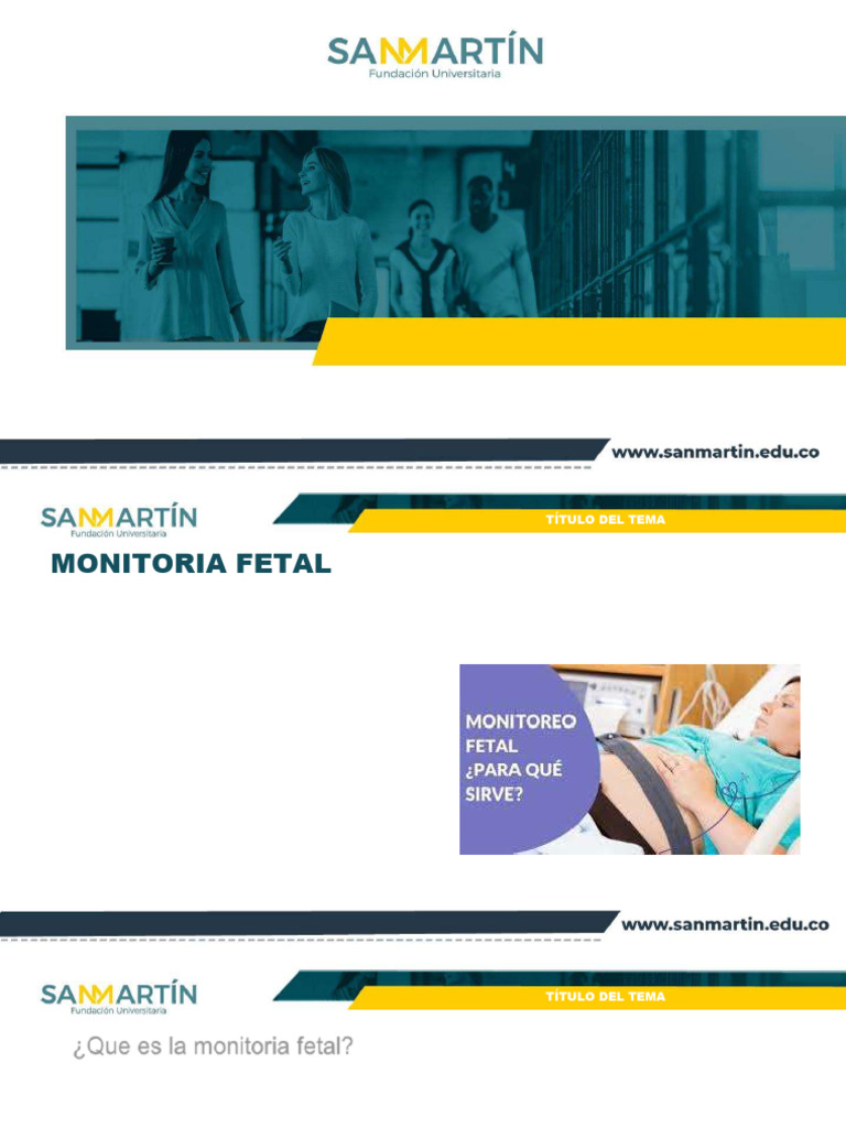 pruebas de bienestar fetal, monitoria fetal | PDF | Feto | Parto