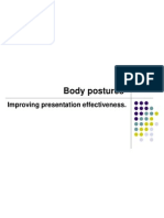 Body Postures: Improving Presentation Effectiveness