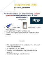 Science Experiments SAMPLE