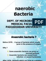 Anaerobic Bacteria: Dept. of Microbiology Medical Faculty, Padjadjaran University