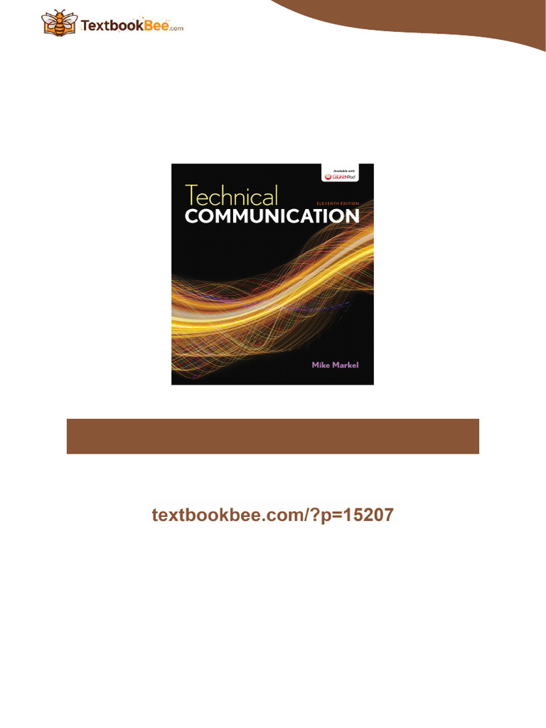Technical Communication 11th Edition by Mike Markel 2026 Full