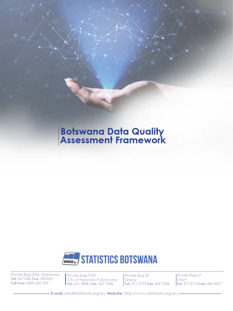 Botswana Data Quality Assessment Framework | PDF | Official Statistics ...