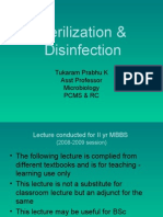 Sterilization &amp; Disinfection