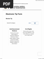 ICE Tip Form for Reporting Crimes | PDF | U.S. Immigration And Customs ...