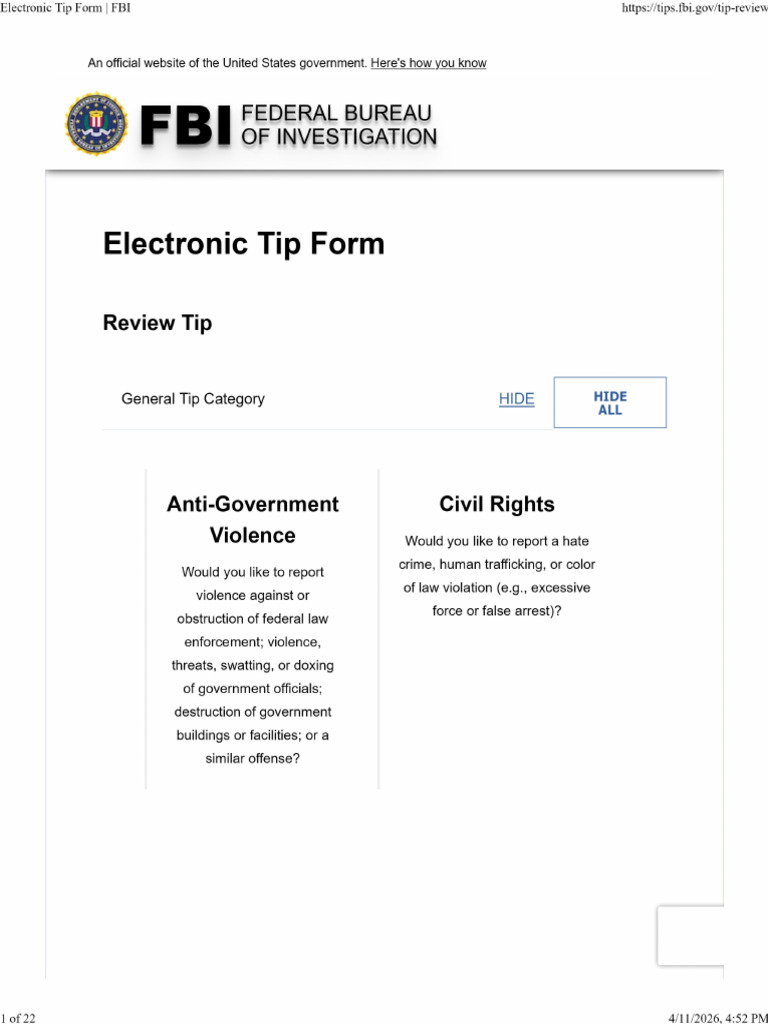 FBI Report Public Corruption: Diane Sykes, Rebecca Pallmeyer, Virgina ...