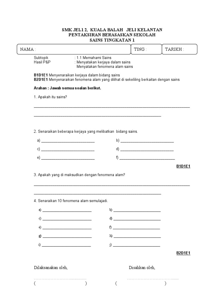 Pbs Sains T1 Bab 1 Pdf