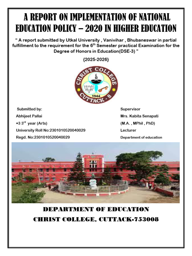 Implementation of NEP 2020 | PDF | University | Vocational Education