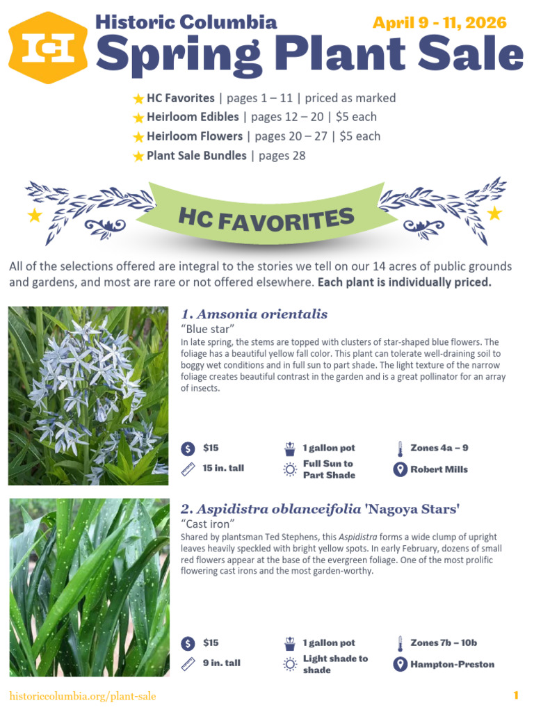2026 Spring Plant List | PDF | Basil | Cucumber