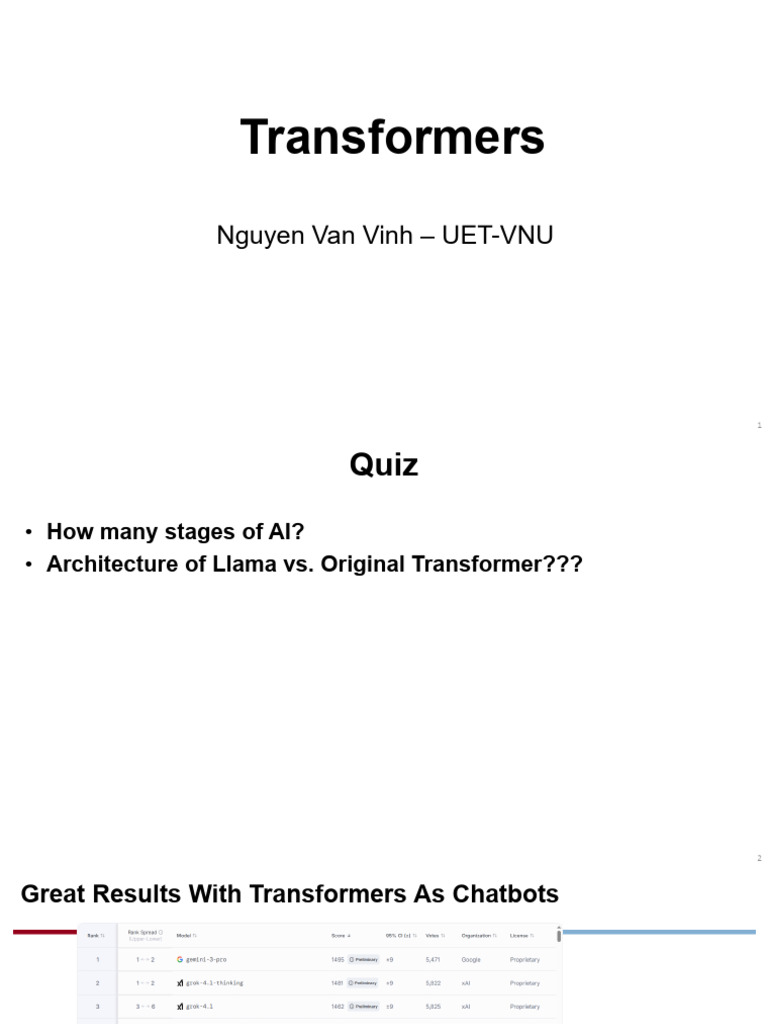 2025 Transformer 1 | PDF | Algorithms | Computing