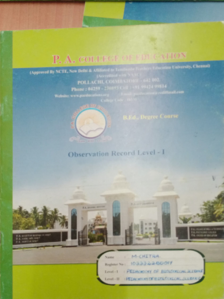 Observation Level 1 | PDF