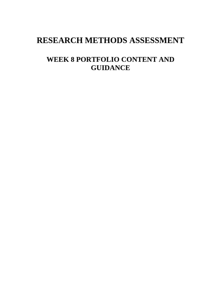 Research Method Assessment | PDF | Survey Methodology | Regression Analysis