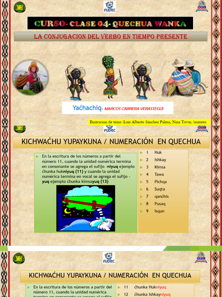 Clase de Quechua | PDF | Tipología Lingüística | Sintaxis