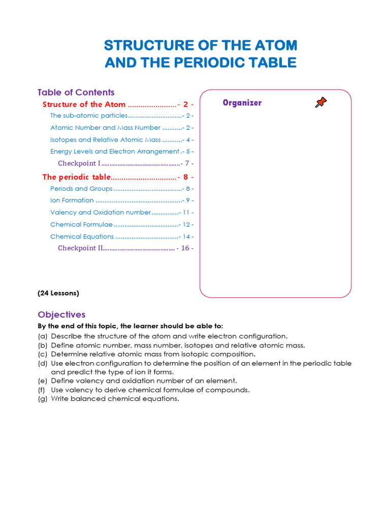 2.1_ Structure of the Atom-1 | PDF | Ion | Atomic Nucleus