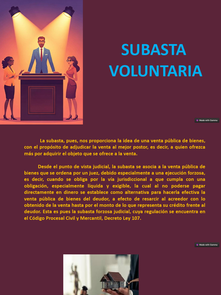 Subasta Voluntaria | PDF | Subasta | Propiedad