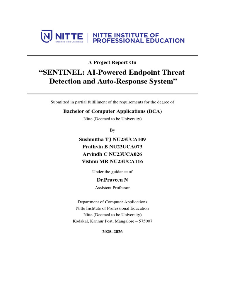 Final Year 1 | PDF | Malware | Security