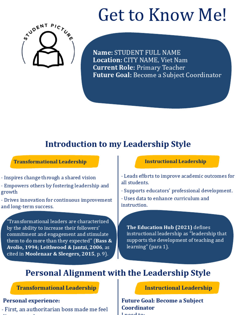Example+Presentation+1 Ed+Leadership | PDF | Leadership ...