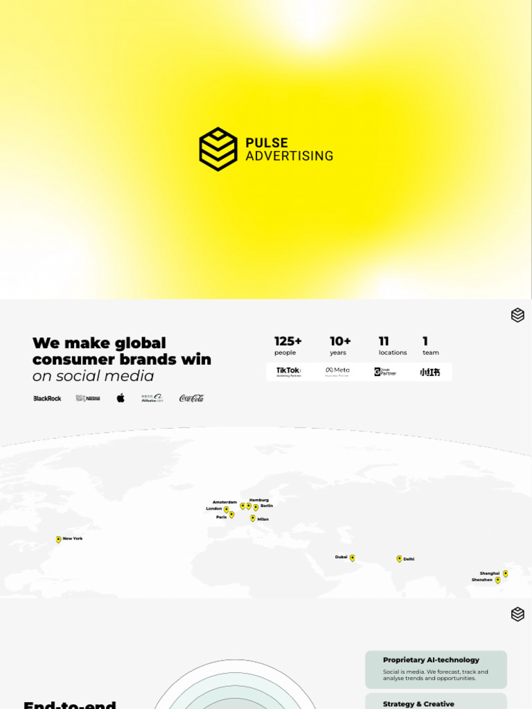 Pulse About Us | PDF | Advertising | Brand