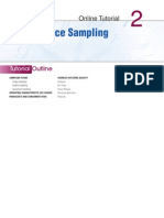 Acceptance Sampling: Online Tutorial