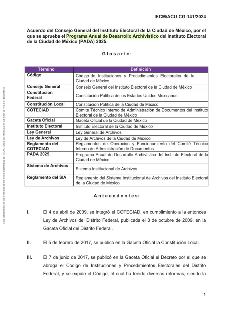 PROGRAMA ANUAL 2025 | PDF | México | Ciudad de México