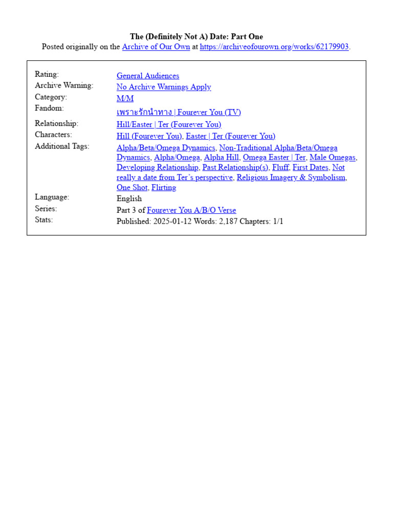 The Definitely Not A | PDF