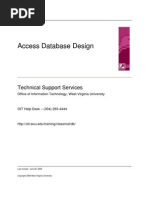 Access 2007 DB Design