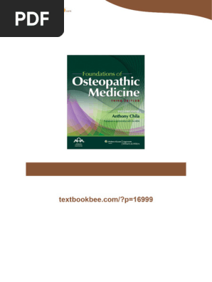Foundations of Osteopathic Medicine 3rd Edition Instant Download