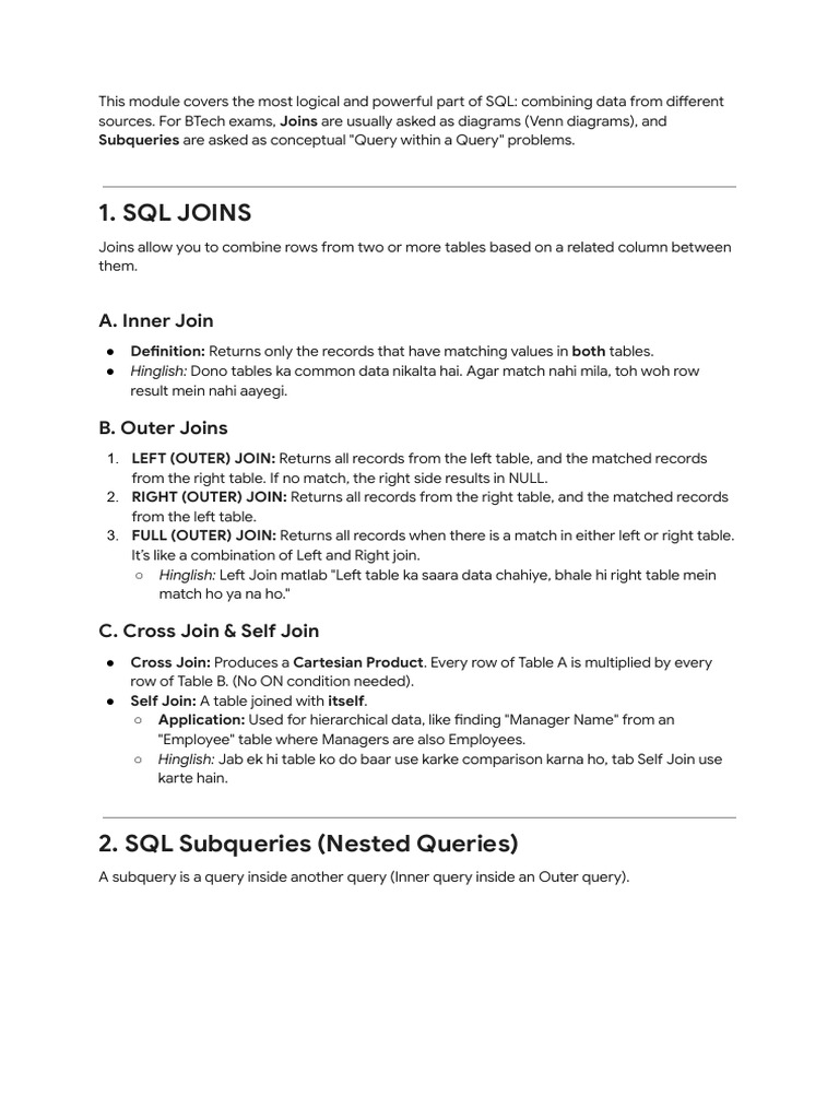 DBMS UNIT 6 | PDF | Data | Information Retrieval