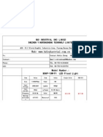 B&D Industrial LED Flood Light Specs and Prices