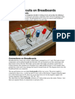 Building Circuits On Breadboards