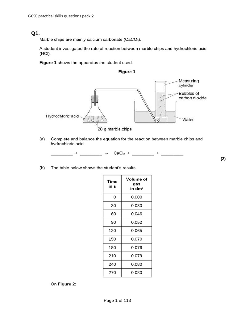 Practical Skills 2 | PDF | Sodium Chloride | Acid