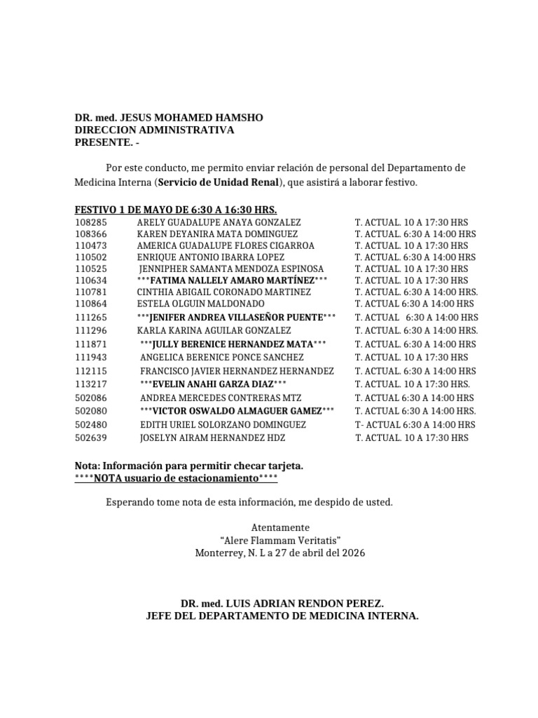 Laborar Festivo 16 de Marzo | PDF